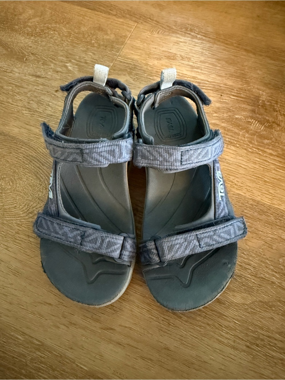 Teva Grey Kids Strappy Outdoor Sandals